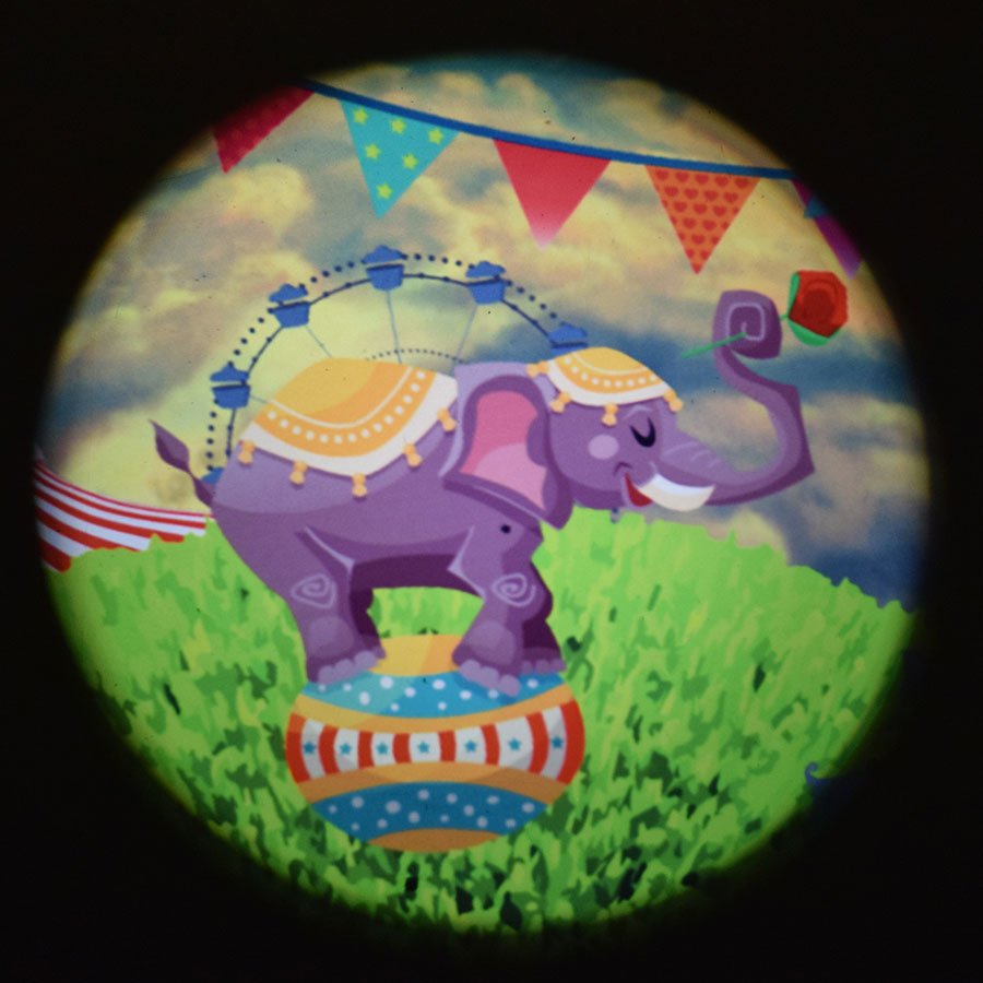 At The Circus - 6” Picture Wheel - OptiKinetics via Wilkins International